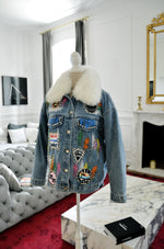 Load image into Gallery viewer, Giacca di Jeans Manhattan